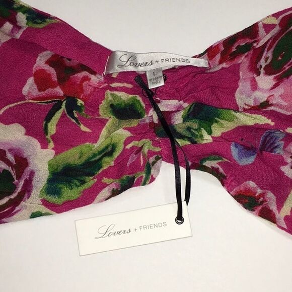 Lovers & Friends Lady Wrap top. NWT - Picture 7 of 8
